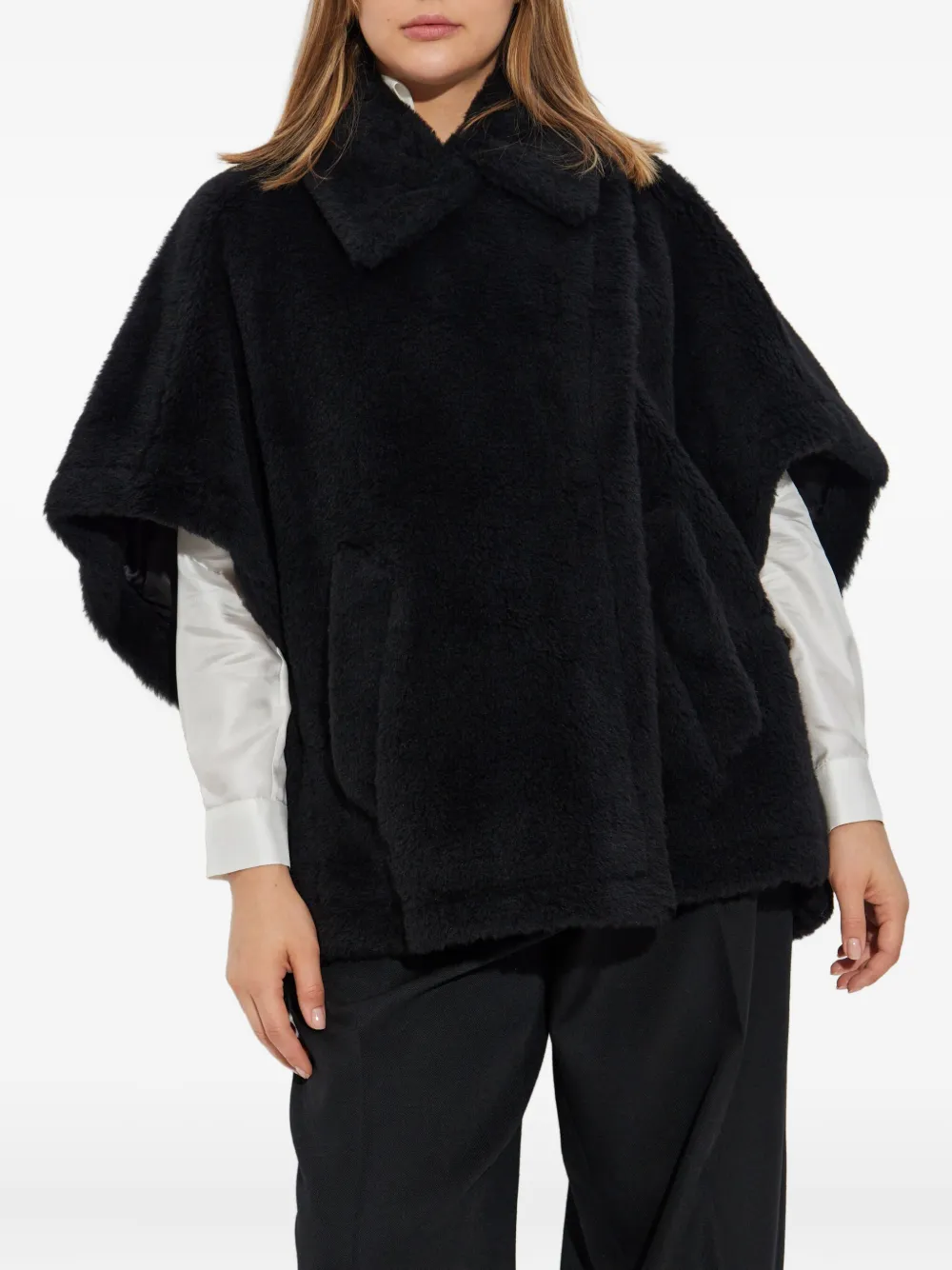 Max Mara short-sleeved jacket Zwart