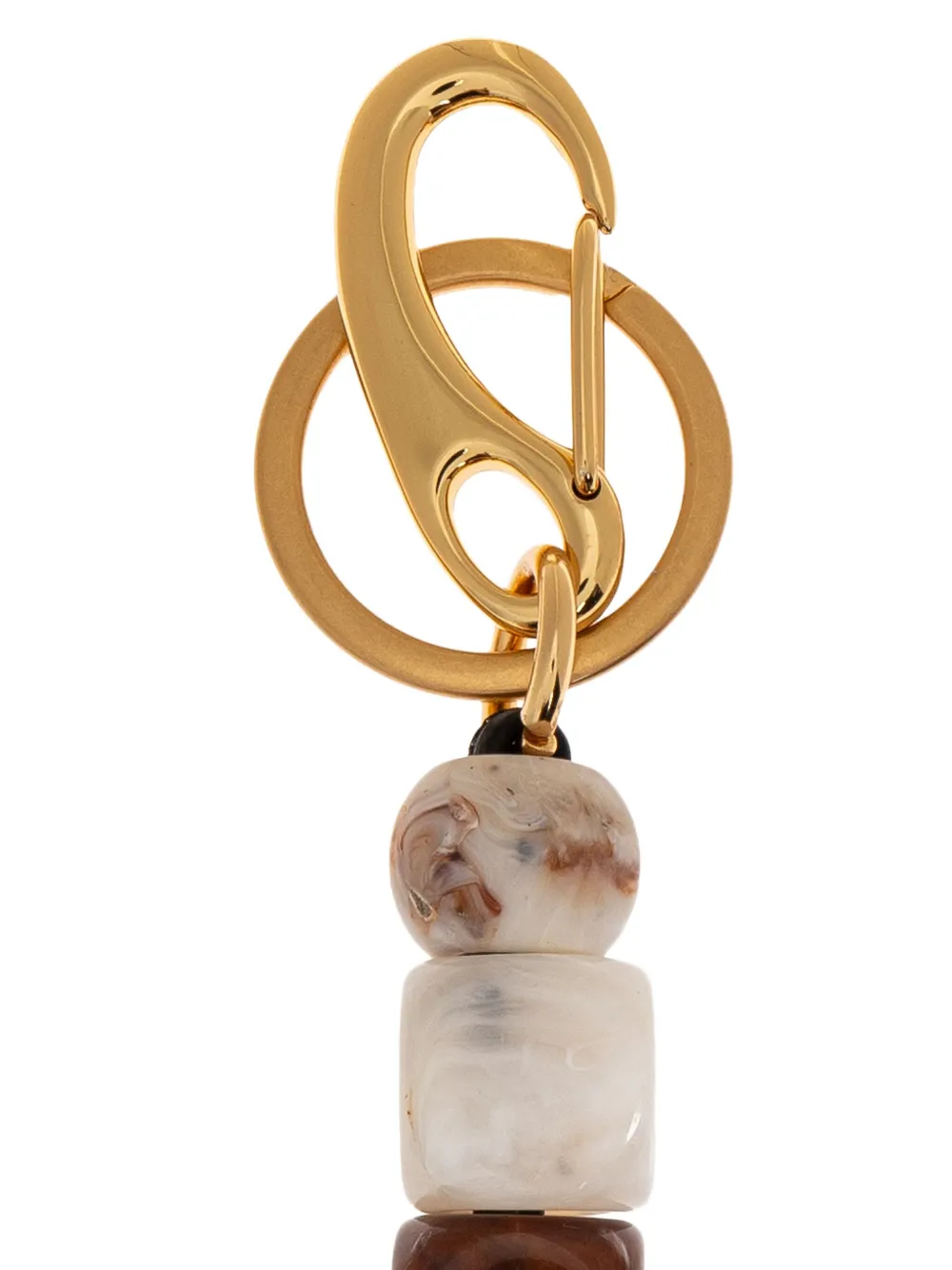 Wandler beaded keyring Goud