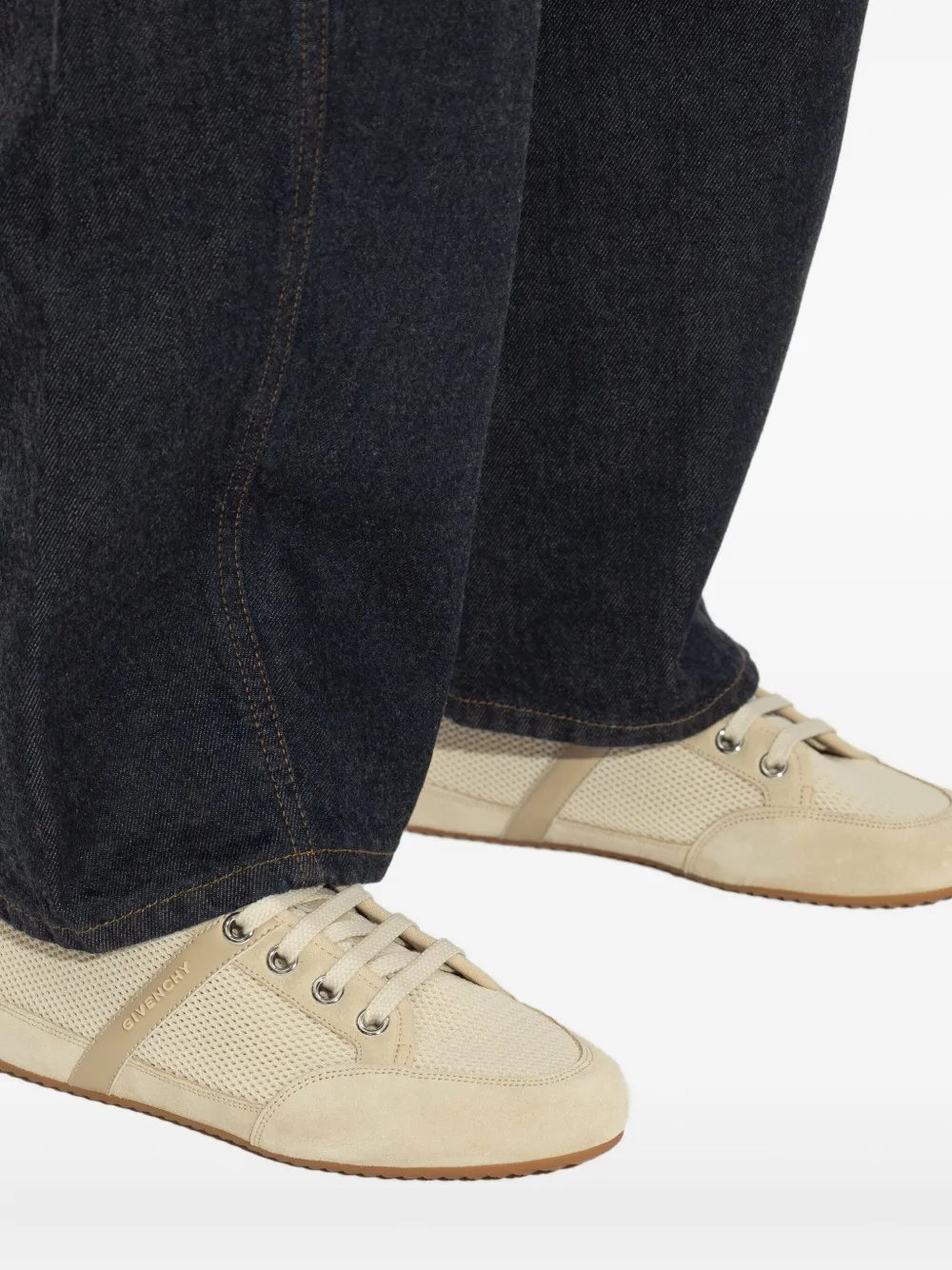 Givenchy mesh suede sneakers Neutrals
