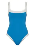 Marysia square-neck swimsuit - Blue