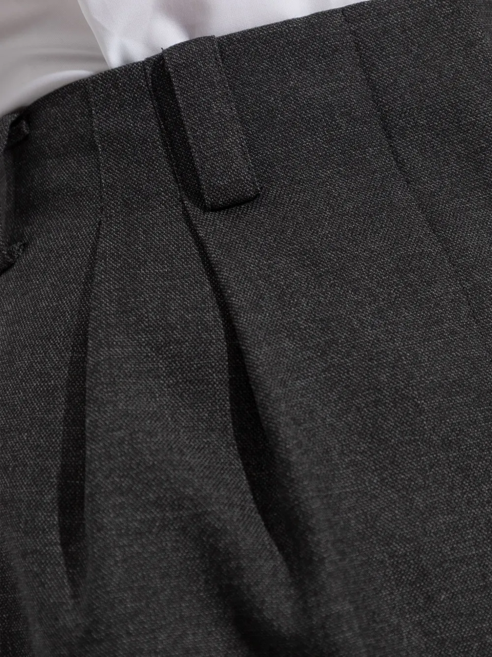 Givenchy pleated wool trousers Grijs