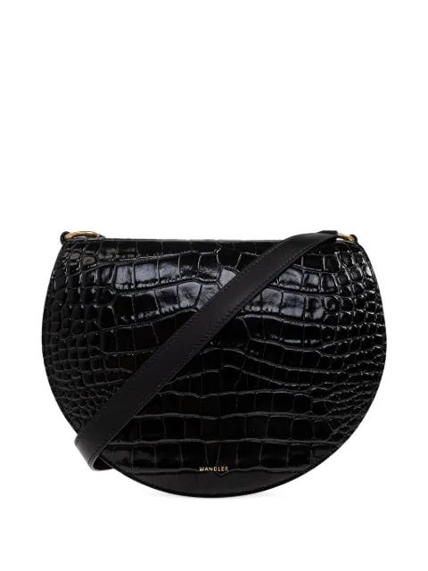 Wandler Kate crocodile-embossed shoulder bag