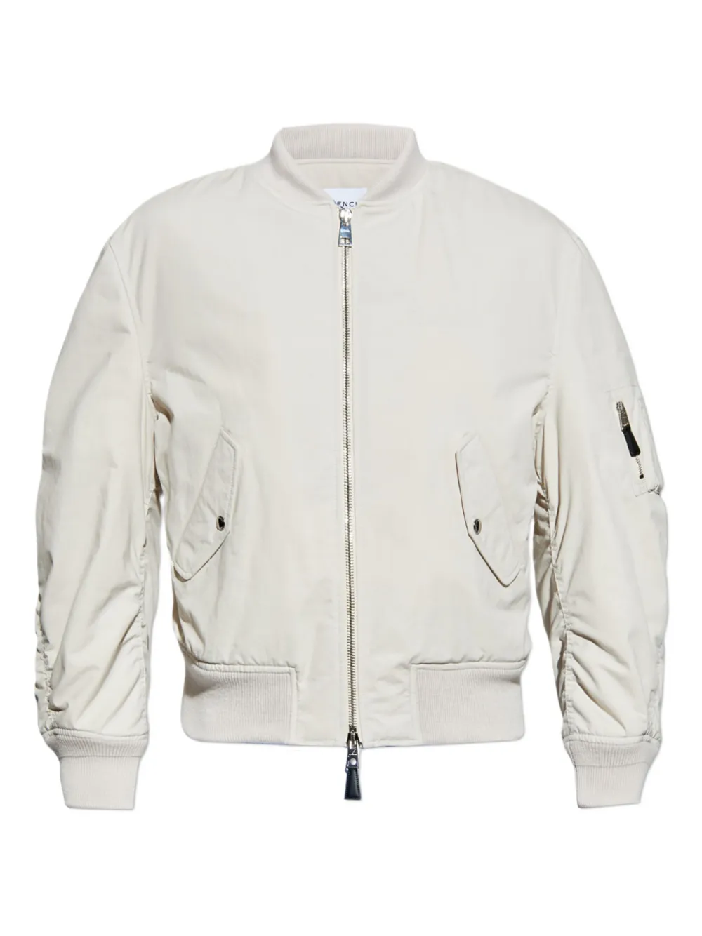 Givenchy Bomberjack met geborduurd logo Beige
