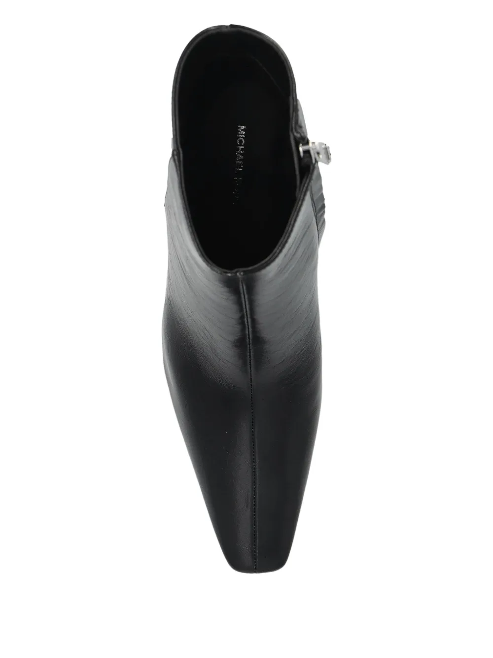 Michael Kors block-heel pointed-toe boots Black