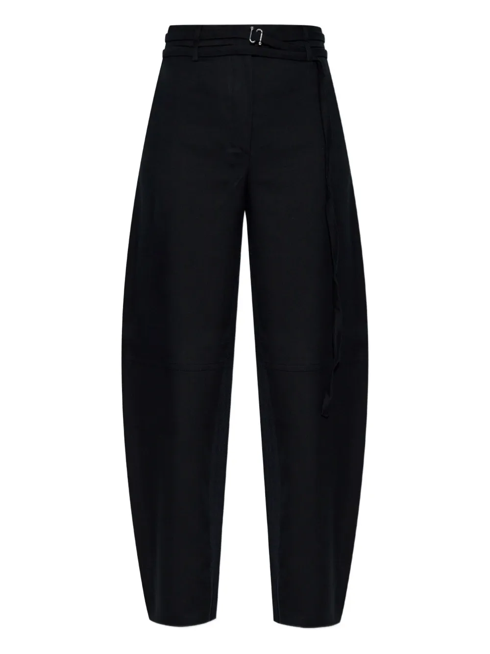 Sportmax hook-fastening trousers Zwart