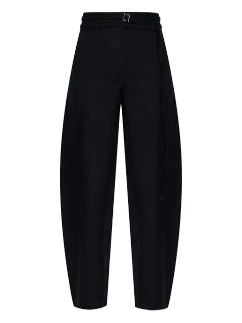 Sportmax hook-fastening trousers