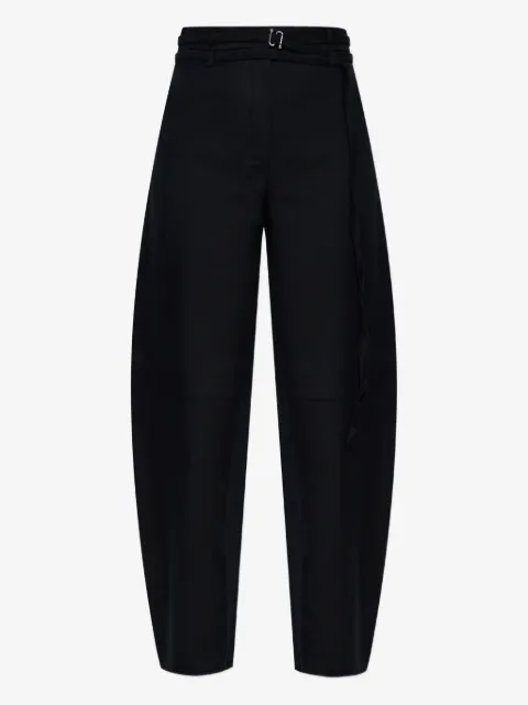 Sportmax pantalon à fermoir crochet