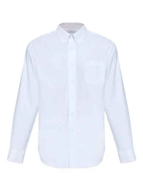 Givenchy embroidered chest-pocket shirt