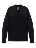 Fabiana Filippi button-front ribbed cardigan - Black