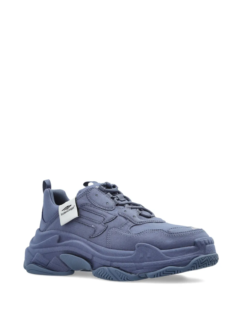 Balenciaga Triple S sneakers met vlakken Blauw