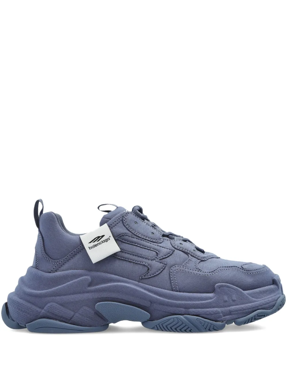 Balenciaga Triple S sneakers met vlakken Blauw