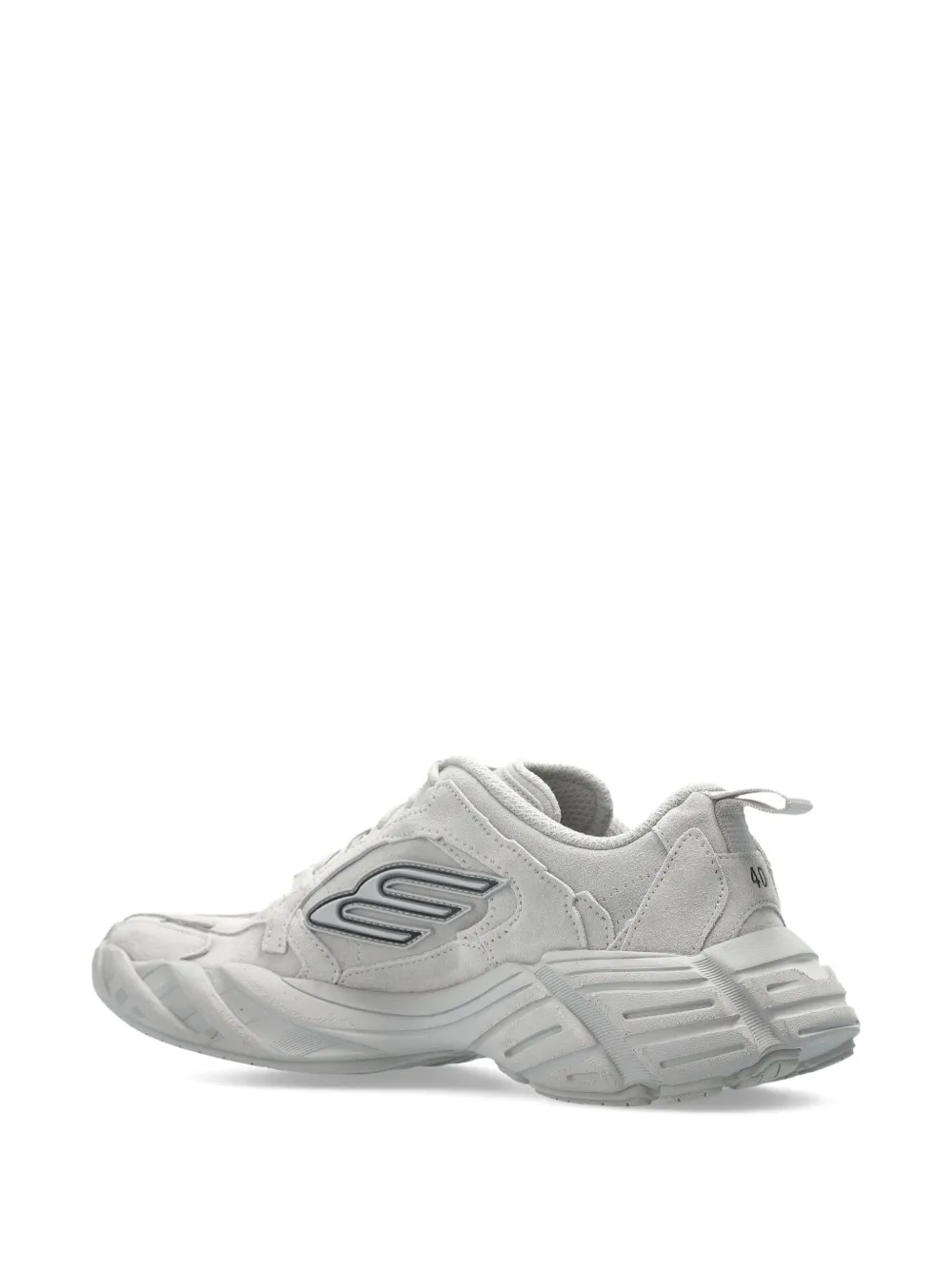Balenciaga Monday chunky sneakers verfraaid met logo Wit