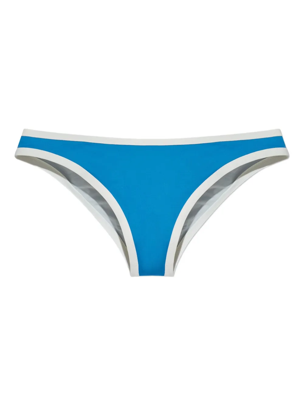 Marysia contrast-trim bikini briefs Blauw