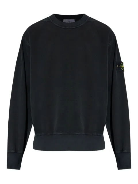 Stone Island Compass-badge crew-neck sweatshirt