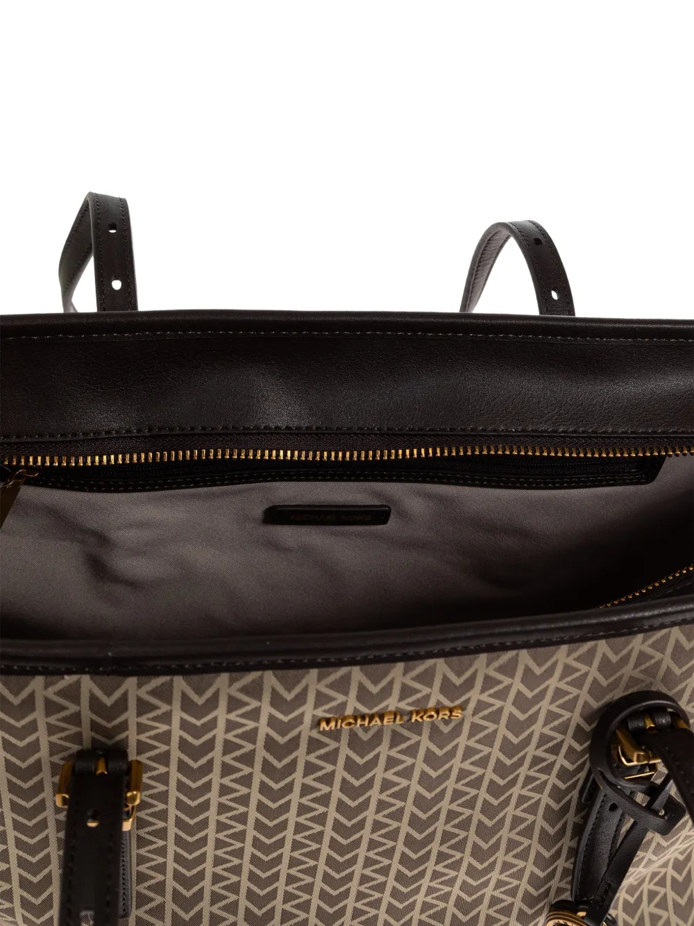 Michael Kors large Quinn patterned tote bag Bruin