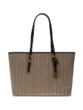 Michael Kors large Quinn patterned tote bag - Brown
