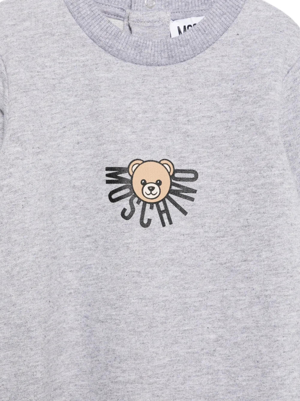 Moschino Kids Pyjama met teddybeerprint Grijs