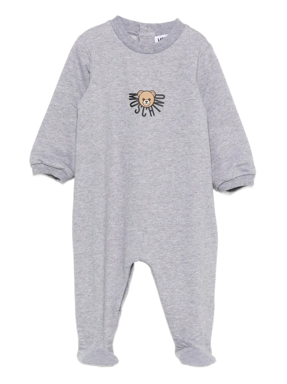 Moschino Kids Pyjama met teddybeerprint Grijs