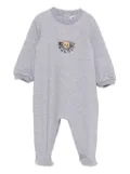 Moschino Kids Teddy Bear-motif pajamas - Grey