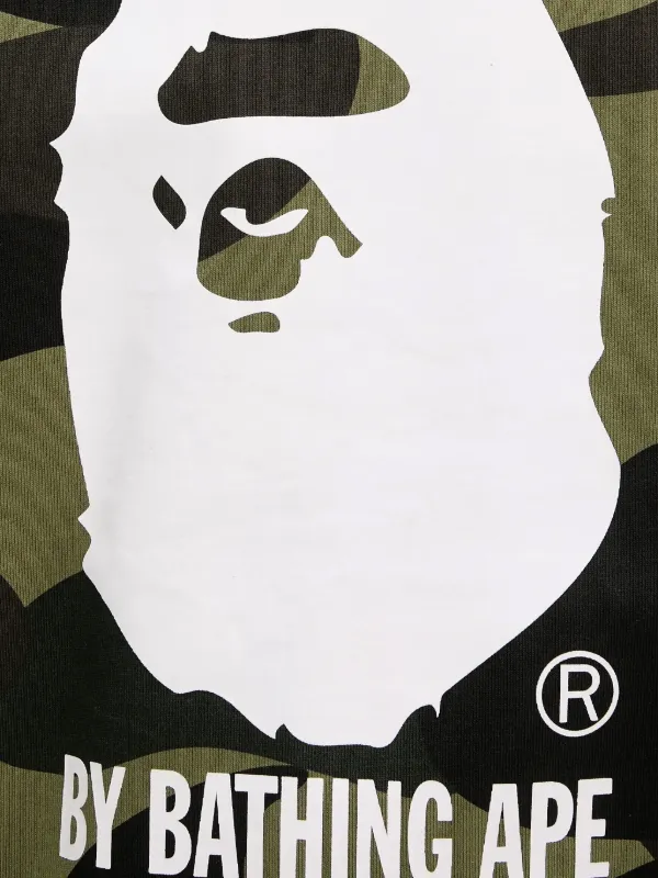 A BATHING APE® カモフラージュ スウェットシャツ | グリーン 