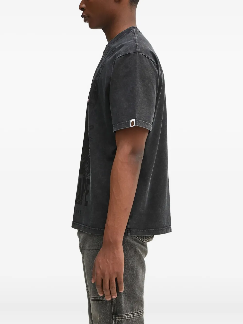 A BATHING APE Bape Sta T-shirt Zwart