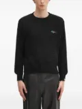 A BATHING APE® logo-embroidered sweater - Black