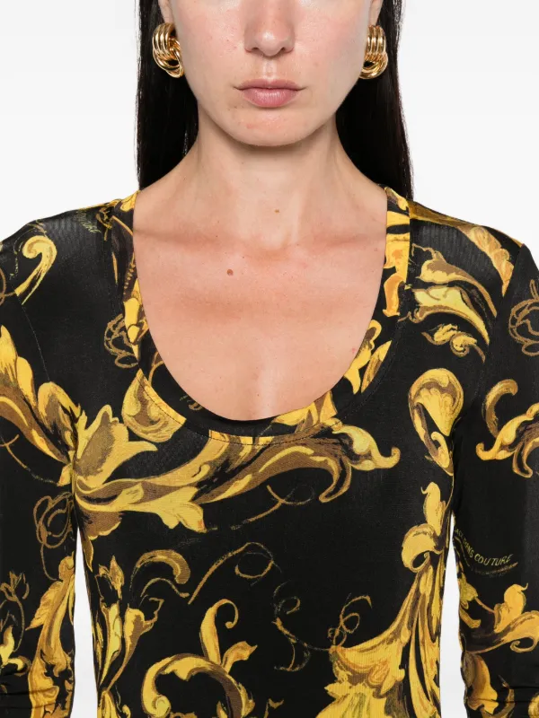 Versace Jeans Couture バロッコ ドレス | ブラック | FARFETCH JP