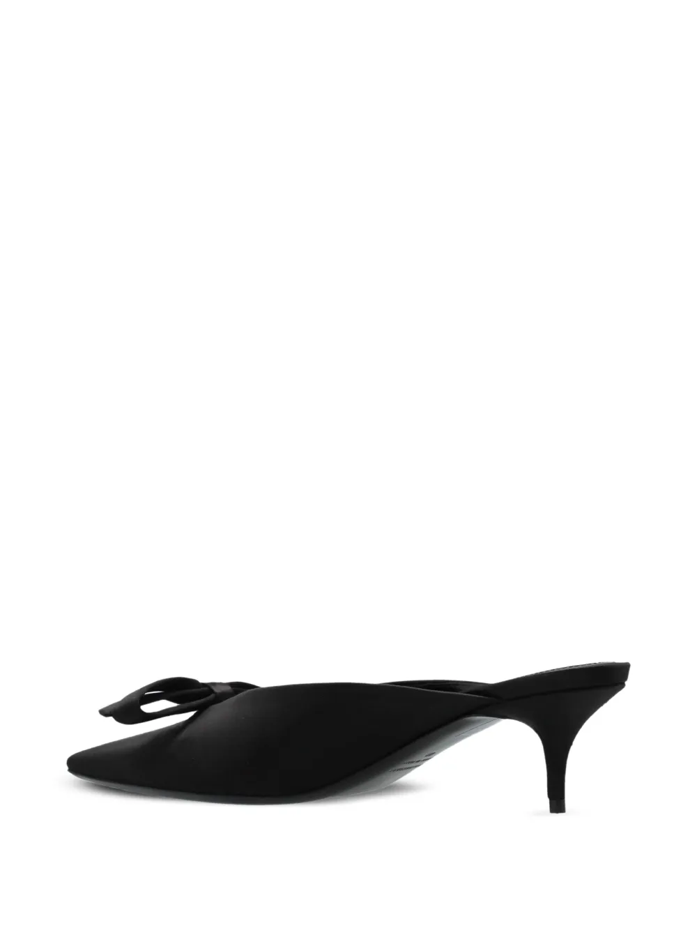 Balenciaga bow-detail pointed-toe mules Black