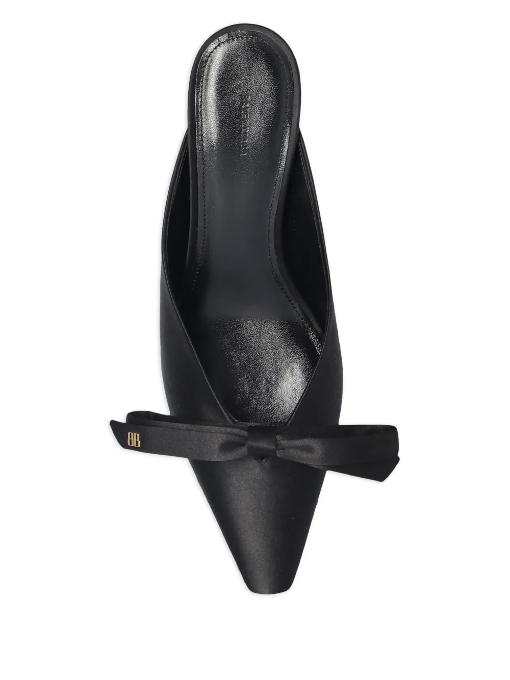Balenciaga bow-detail pointed-toe mules Black