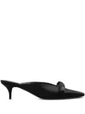 Balenciaga bow-detail pointed-toe mules - Black
