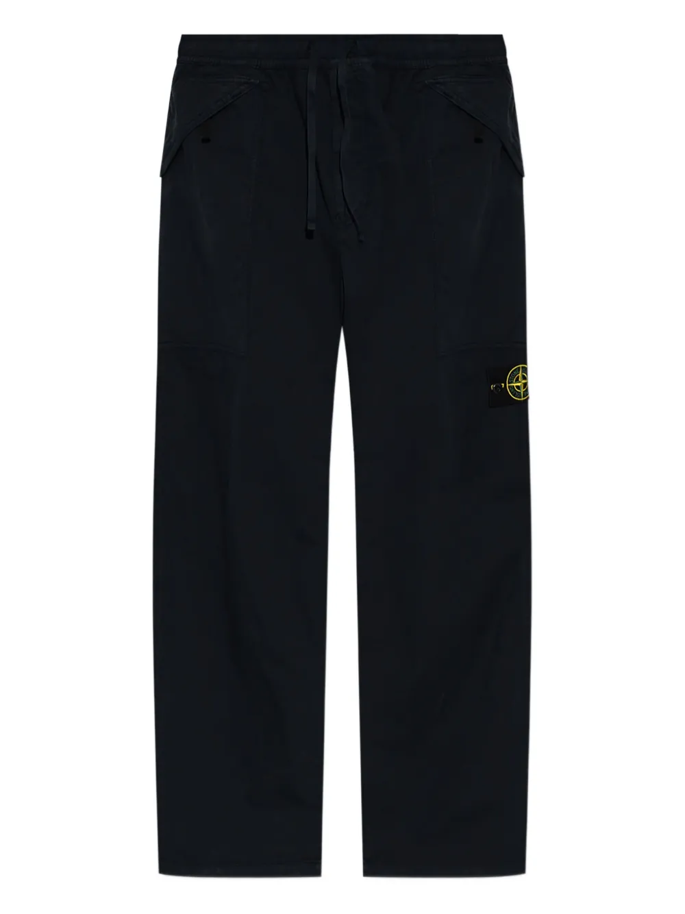 Stone Island Compass-badge cargo pants Zwart