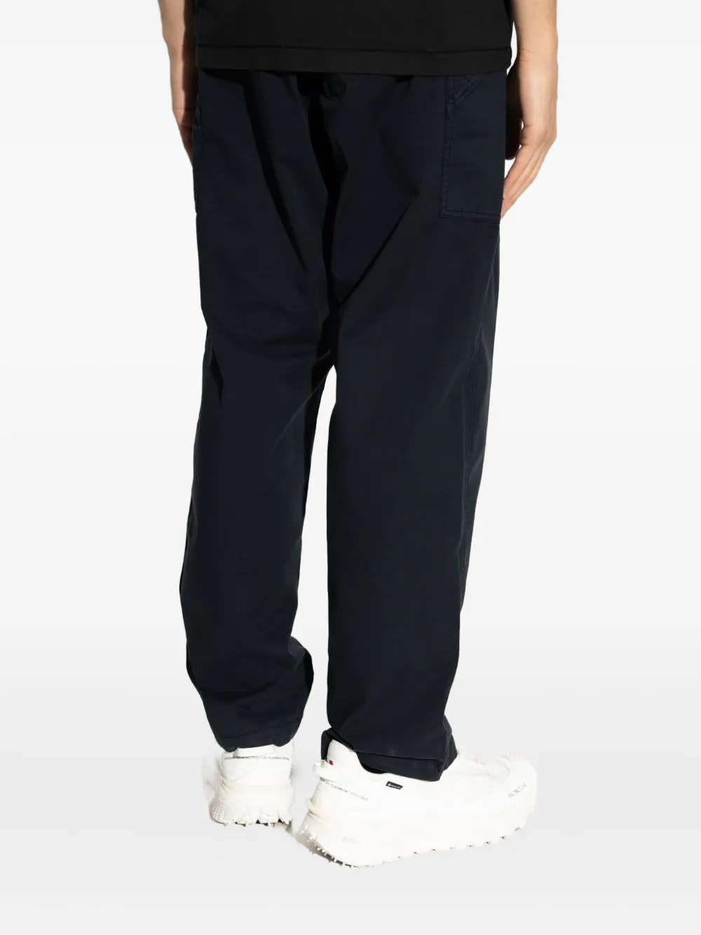 Stone Island Compass-badge cargo pants Zwart
