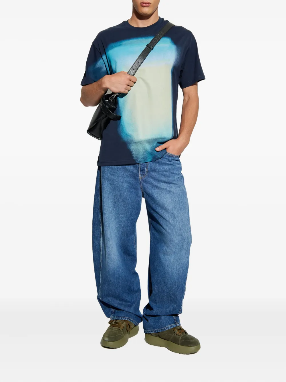 Givenchy abstract-print cotton T-shirt | T-Shirts | Image 2