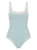 Marysia square-neck swimsuit - Blue