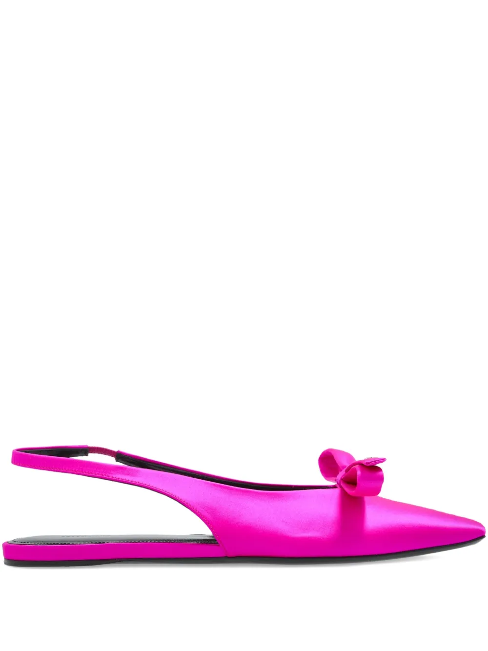 Balenciaga Ballerina's met strikdetail Roze