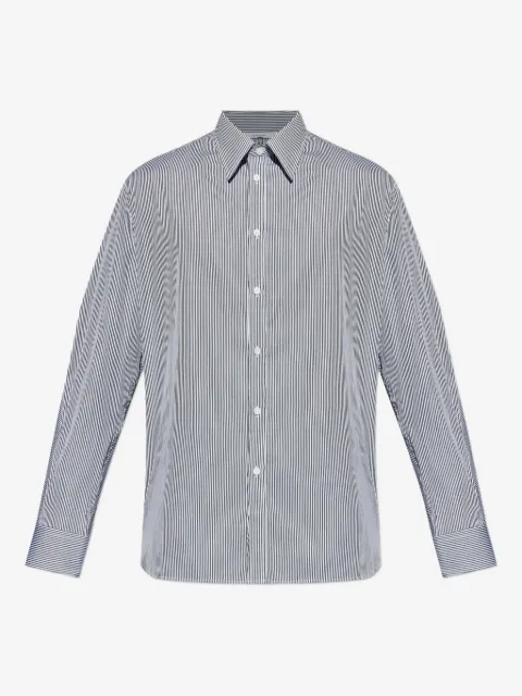 Givenchy striped embroidered shirt