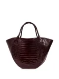 Wandler Mia crocodile-effect tote bag - Red