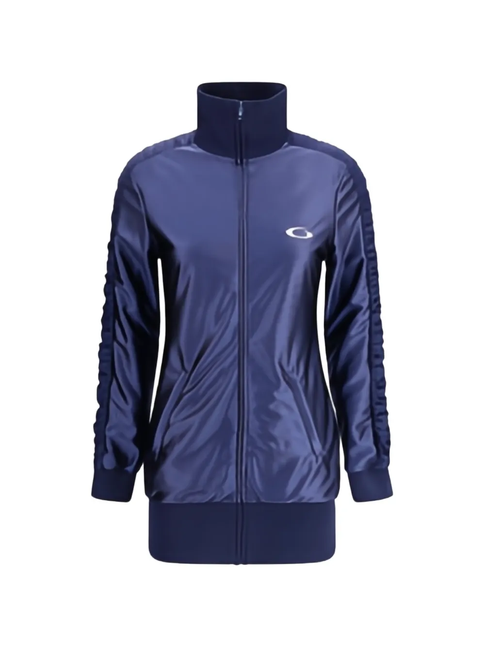 Balenciaga Kleid mit gerafftem Detail - Blau