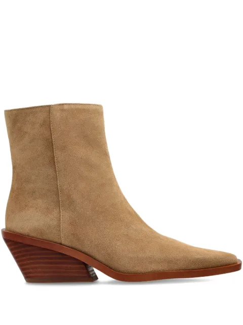 Michael Michael Kors 65mm pointed-toe suede ankle boots