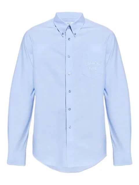 Givenchy logo-embroidered shirt