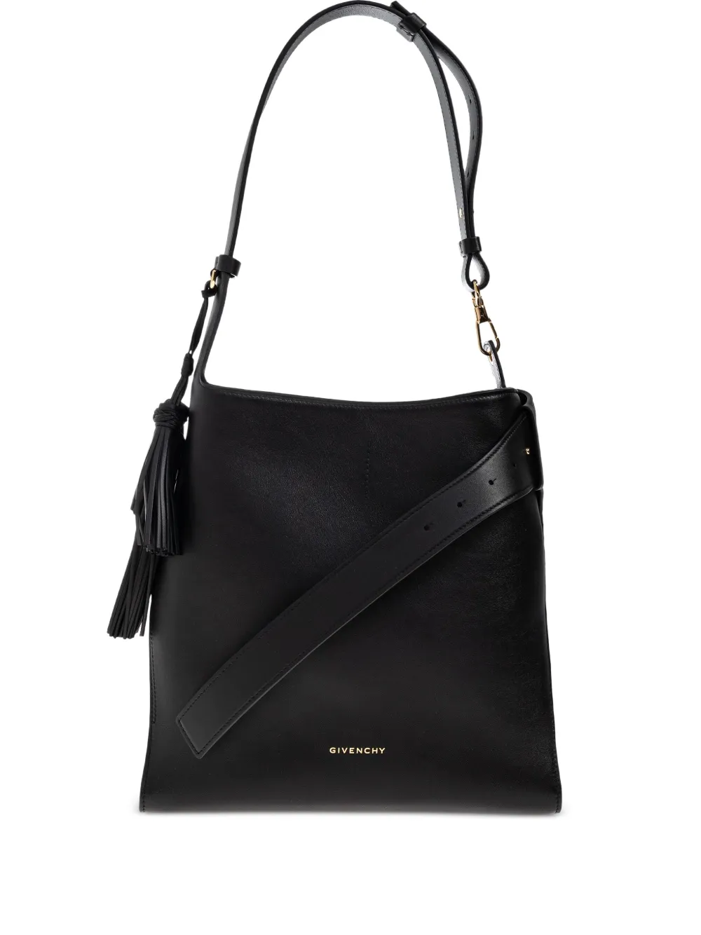Givenchy Shopper met kwastje en riem Zwart