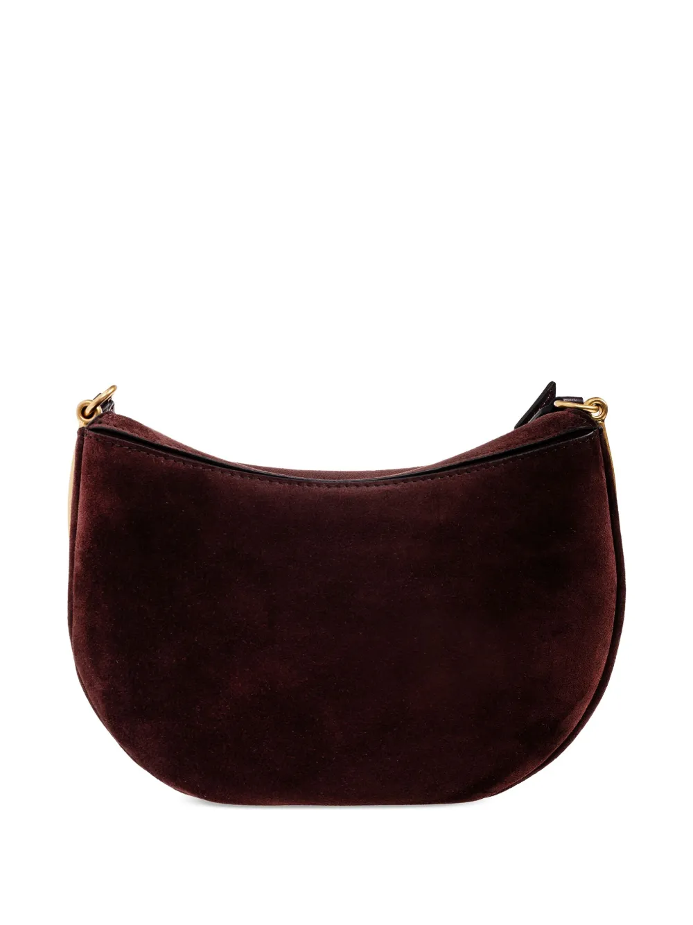 Wandler Kate suede shoulder bag Bruin
