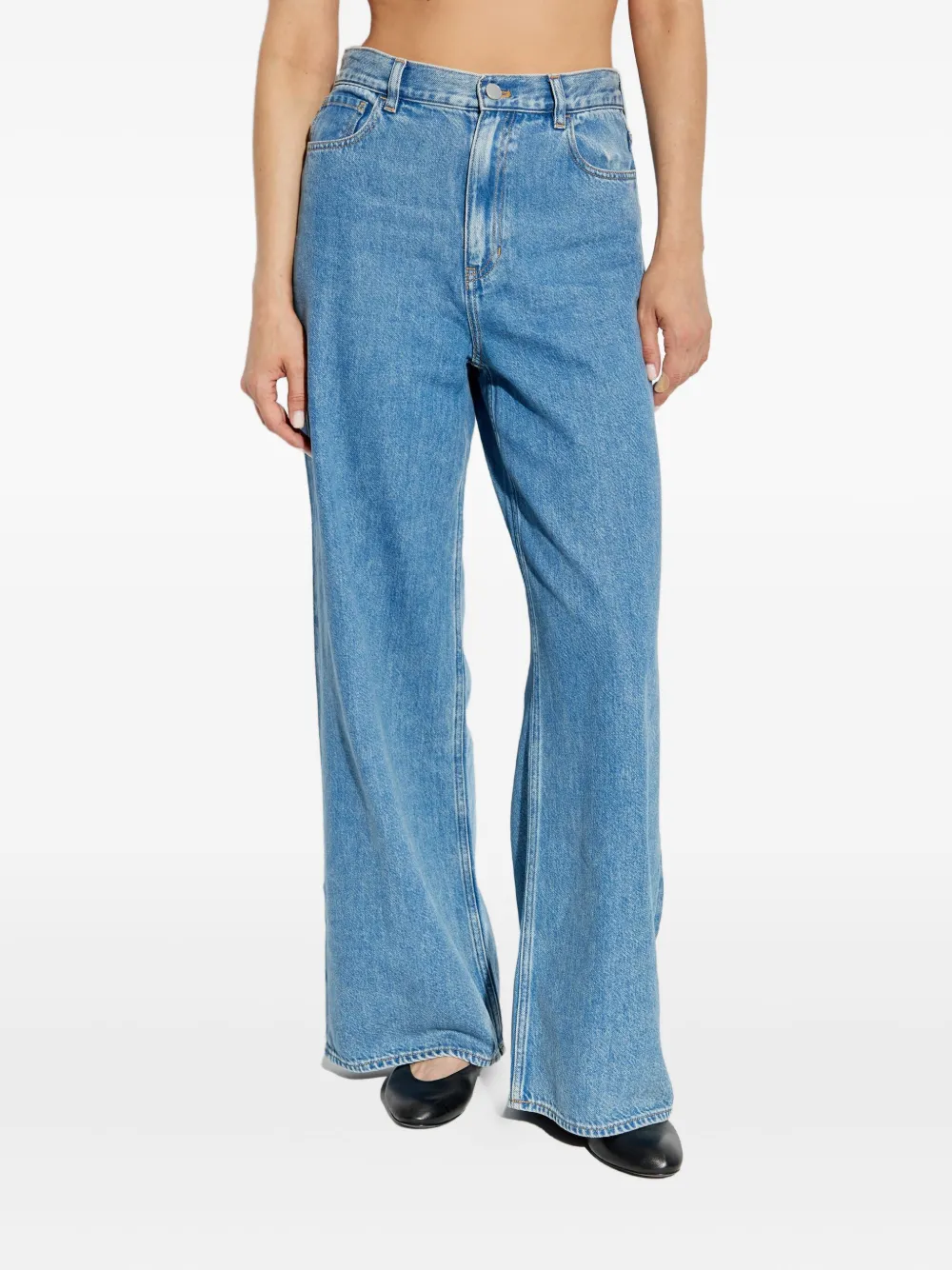 Theory five-pockets jeans Blauw