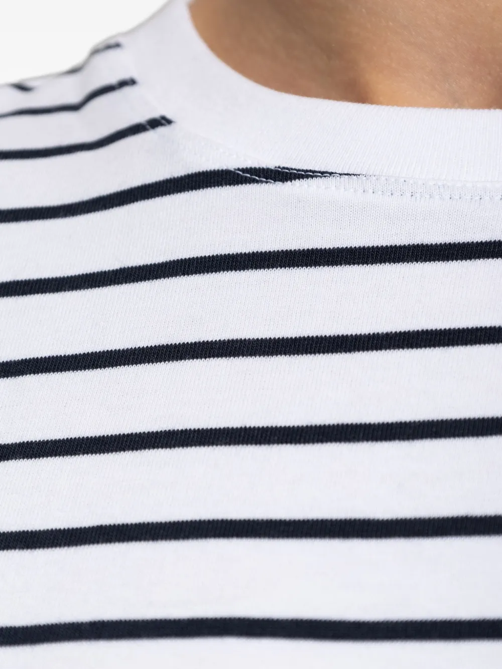 SAMSOE Camino striped T-shirt Wit