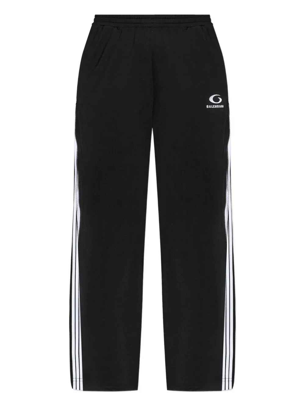 Balenciaga Trainingsbroek met streepdetail Zwart