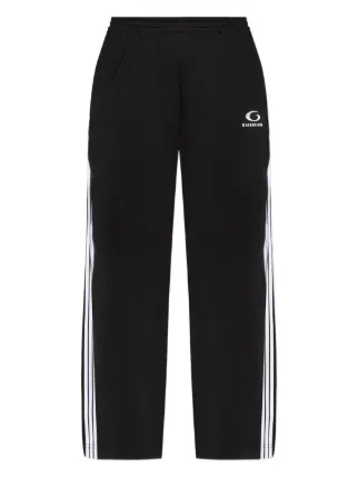 BALENCIAGA BBロゴ　トラックパンツ BALENCIAGA バレンシアガ 19AW BBロゴ サイドライン トラック