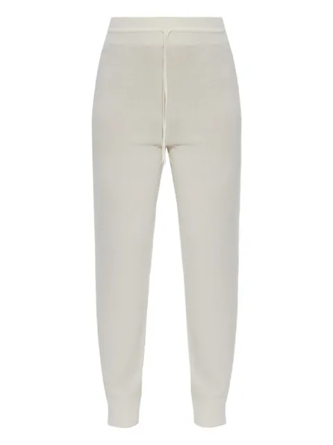 Fabiana Filippi ribbed-knit drawstring trousers