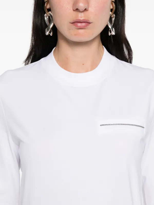 Peserico short-sleeve T-shirt | White | FARFETCH CA