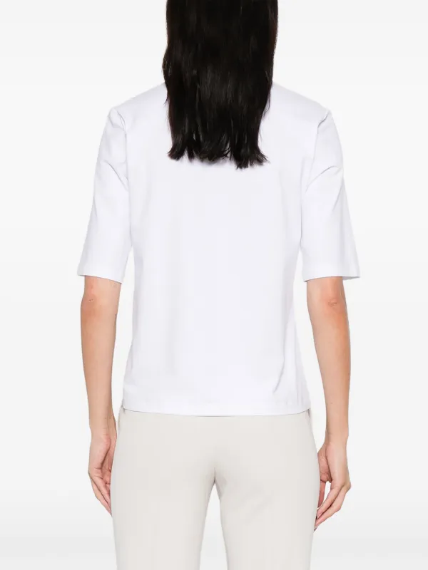 Peserico short-sleeve T-shirt | White | FARFETCH CA