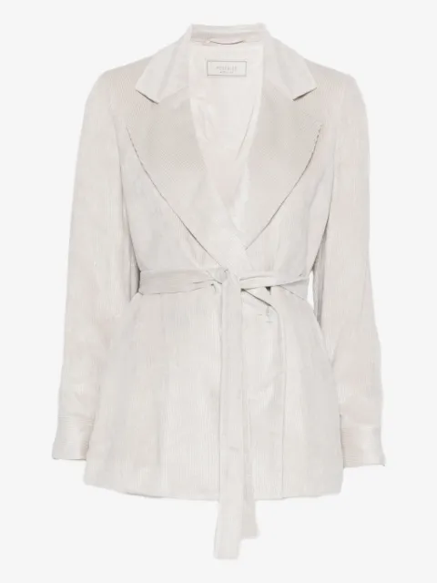 Peserico belted fitted  jacket